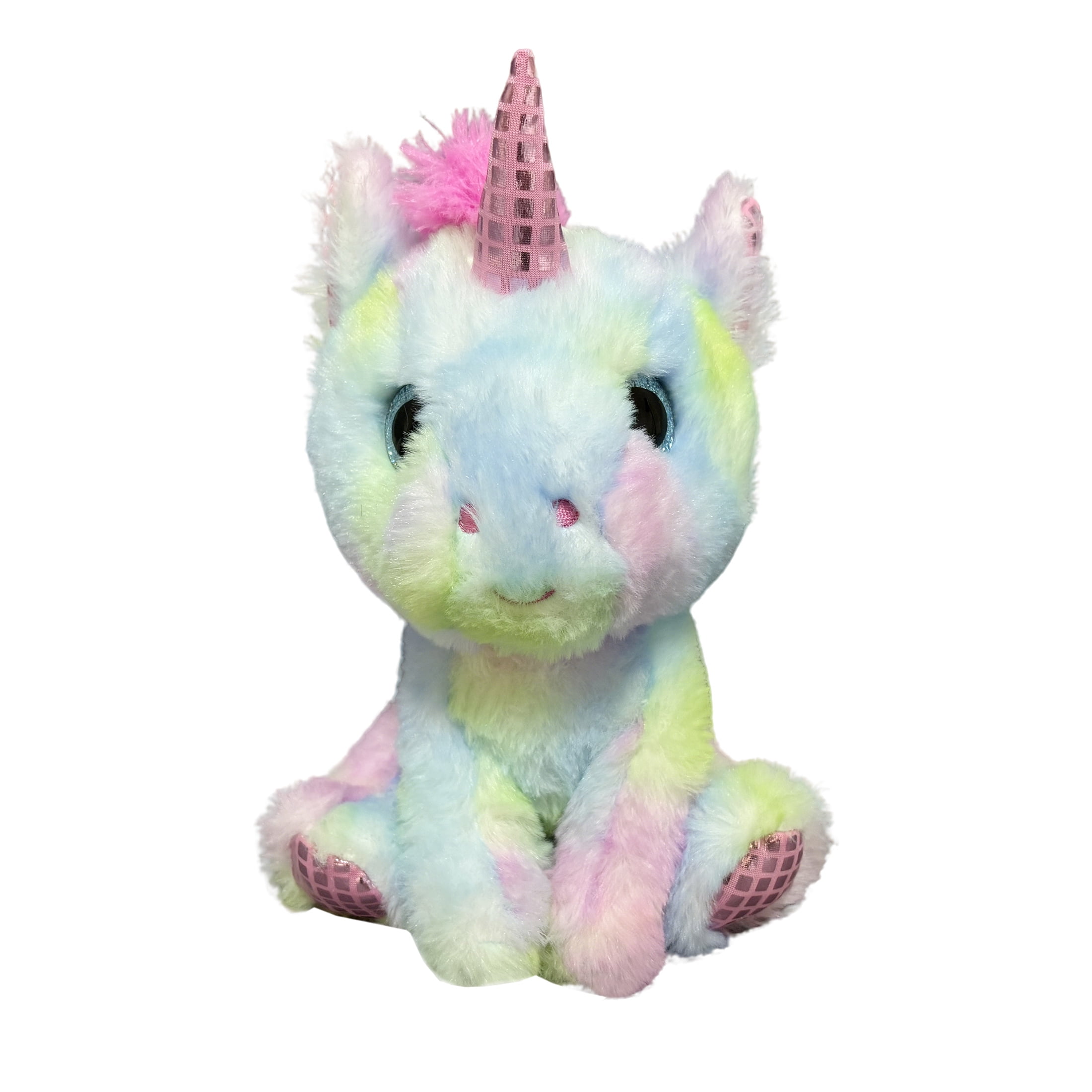Peluche Kid Connection Unicon Blue, 7,5 pouces pour tous les âges