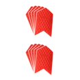 thumbnail image 2 of ZLight 5 Pieces Bike Stickers Bicycle Frame Guard Waterproof Anti-slip Chassis Cover Large Red 5 Pieces 2Set, 2 of 6