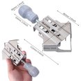 thumbnail image 4 of yeacher Stainless Steel 90-Degree Woodworking Clamp for Precision Framing and DIY Projects - Open-Type Design (Single Unit), 4 of 6