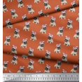 thumbnail image 2 of Soimoi Rayon Fabric Pug Dog Print Fabric by Yard 42 Inch Wide, 2 of 3