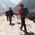 thumbnail image 2 of Foldable Trekking Poles Walking Sticks, Aluminum Camping Hiking Poles Expand from 45.3" to 53.1", 2 of 6