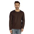 thumbnail image 1 of Inkmeso Men's Long Sleeve Cotton Basic Shirt Lightweight Solid T-Shirts, 1 of 7