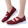 thumbnail image 4 of LSLJS Sport Chaussures pour Femmes Tissées en Maille Respirante Ajourée Mode Décontractée Chaussures de Course, Espadrilles pour Femmes, 4 of 9