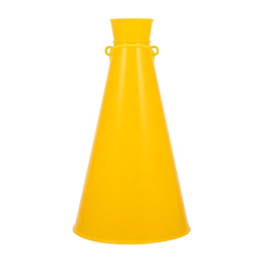 SHISUYAN Yellow Megaphone for Party Use Perfect Gift for Friends and Family Made of Plastic Lightweight