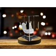 thumbnail image 2 of Stomach Art | 3D Engraved Crystal Keepsake | Gift/Decor | Collectible | Souvenir | Personalized 3d Crystal Photo Gift | Customized 3d Photo Engraved Crystal, 2 of 5
