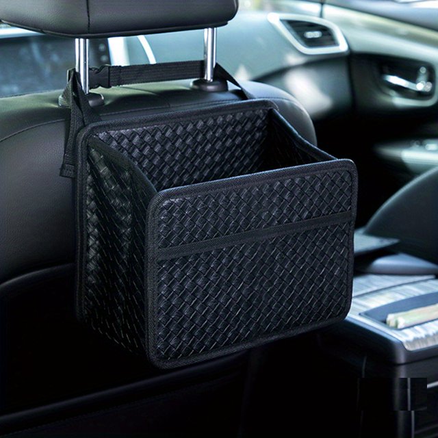 AMERTEER Car Seat Back Storage Bag Car Foldable Book Storage Box Book File Storage Box Self-driving Tour Supplies Rear Seat Hanging Bag Multifunctional Rear Row Storage Box Car Storage Bo
