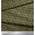thumbnail image 2 of Soimoi Cotton Duck Fabric Abstract Dots Shirting Decor Fabric Printed Yard 56 Inch Wide, 2 of 3