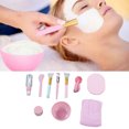 thumbnail image 1 of 12pcs Face  Mixing Bowl Set, Facial  Mixing Tool Kits   Portable Complete DIY Facemask Bowl Brushes Set, 1 of 8