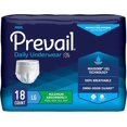 thumbnail image 1 of Prevail Dri-Fit Maximum Absorbency Incontinence Underwear for Men, Large/Extra Large, 18-Count, 1 of 6