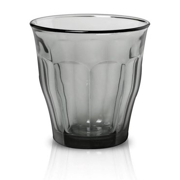 Duralex Picardie Grey Glass Tumblers, 250 ml Set Of 4