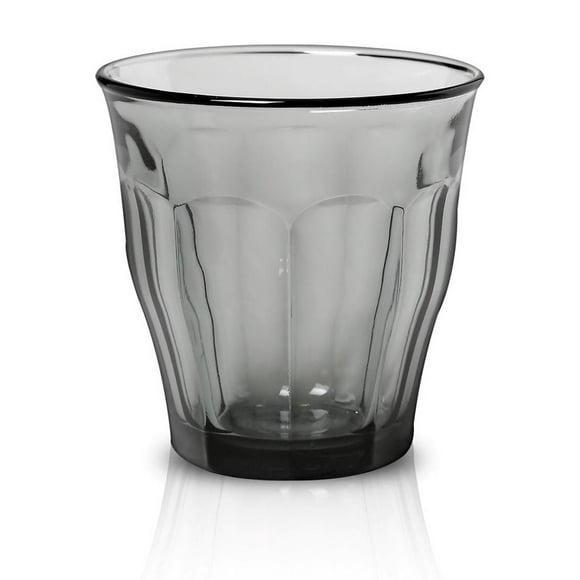 Duralex Picardie Grey Glass Tumblers, 250 ml Set Of 4