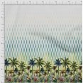 thumbnail image 2 of oneOone Viscose Chiffon Fabric Geometric|Tree & Floral Panel Print Fabric By Yard 42 Inch Wide, 2 of 3
