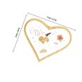 thumbnail image 2 of CIMAXIC Nail Art Palette Resin Heart Design Nail Color Mixing Board for Professional Manicure, 2 of 6