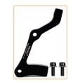 thumbnail image 3 of LEFU for Bike Disc Brake Rotor Adapter Set 180/203mm Front Rear IS Post Mount Caliper Converter Aviation Aluminum Alloy for Black Green, 3 of 5