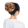 thumbnail image 3 of Messy Extensions de Chignon de Cheveux Scrunchies Morceaux de Cheveux Donut Updo Queue de Cheval pour les Femmes, 3 of 6