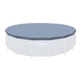 thumbnail image 1 of Funsicle 18 Foot Durable Pool Cover for Oasis and Activity Pools, Gray, 1 of 6