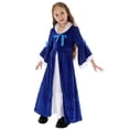 thumbnail image 1 of oqasdz Robe Fille Robe pour Filles Robe Française Longue Élégante Halloween Fête Tenue Formelle, 1 of 6
