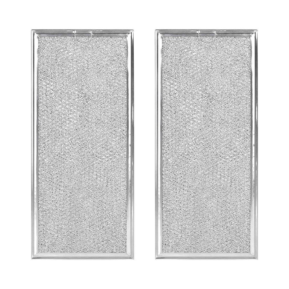 2PCS Aluminum Microwave Oven Grease Filter Compatible For W10208631A WB06X10596