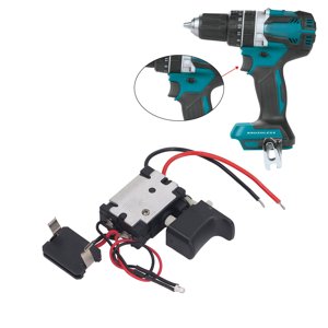 Commutateur de forage sans fil, 7.2-24V Petit commutateur de forage léger PC pour le remplacement