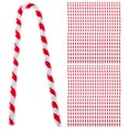 thumbnail image 1 of 50 Pcs Tiges Chenille Bicolores Rouges et Blanches Torsadables Bâtonnets pour Enfants Cure-Pipes Enfant Tige Artisanale Fait Main Art Bricolage Matériaux Peluche Jouet Éducatif, 1 of 5