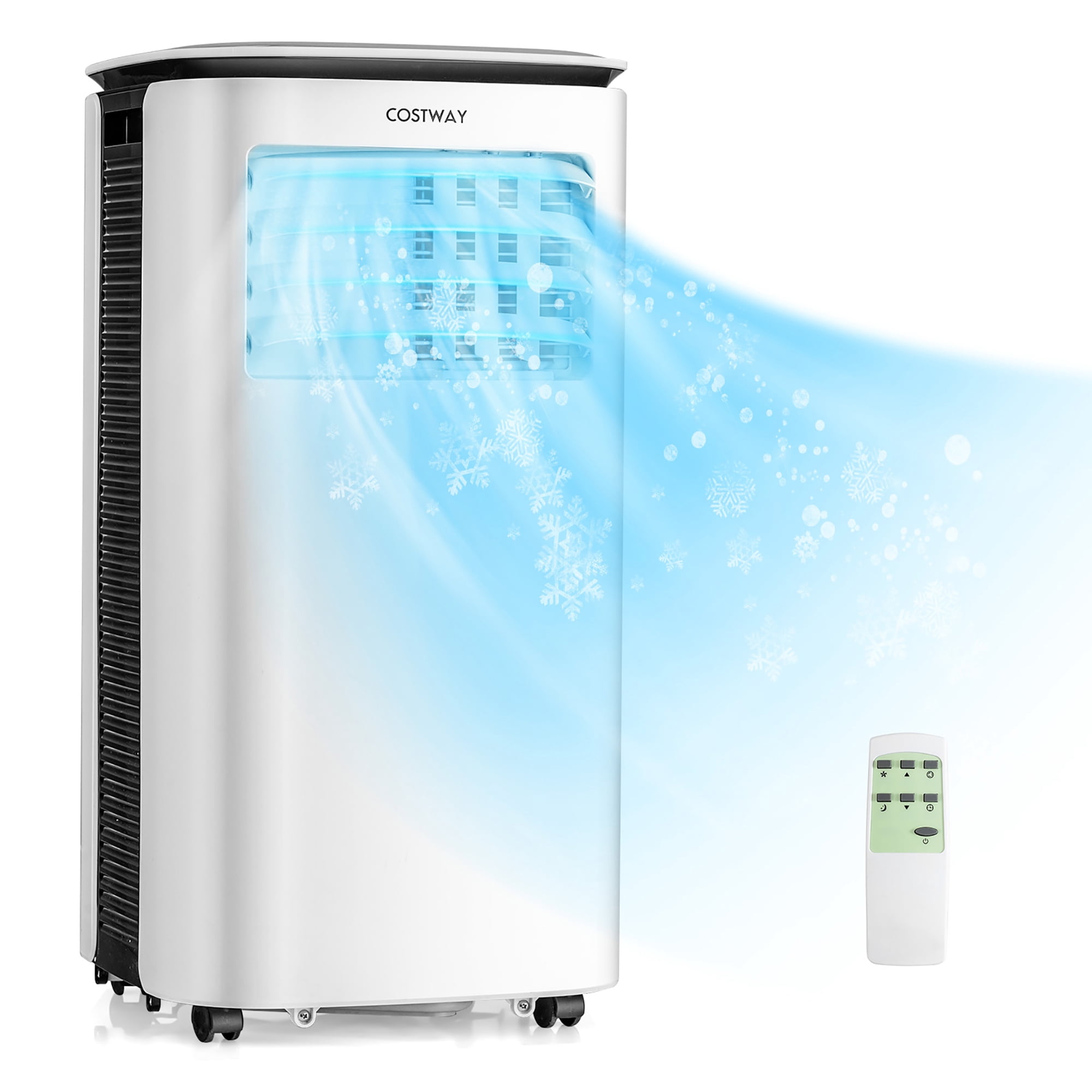 Costway 9,000 BTU Air Cooler 3 in 1 Portable Air Conditioner w/Fan & Dehumidifier