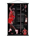 thumbnail image 1 of Michael Jordan - Timeline Wall Poster, 22.375" x 34" Framed, 1 of 4