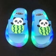 thumbnail image 1 of Lolmot Led Happy Slippers For Summer Childrens Cartoon Cute Sandals Shining Walking Artifact, 1 of 5