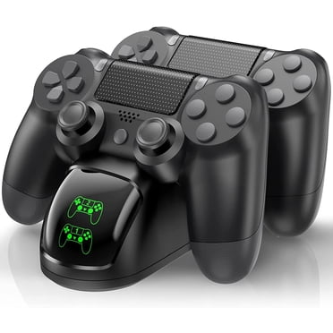 PS4 Controller Charger Dock Station, PS4 Controller Charger Station for Playstation 4 Controller, PS4 Remote Charging Station with Fast-Charging Port,