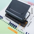 thumbnail image 3 of ZheElen Portable Hole Punch A4 Binder Machine For On functional application: This Go Projects B5/26 Holes Binding, 3 of 6