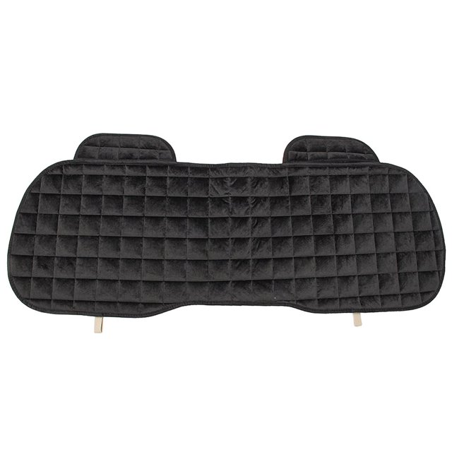 HLONK Universal Auto Car Rear Seat Cover Soft Comfortable Back Row Chair Cushion