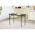 thumbnail image 3 of Mainstays Adjustable Height Table, Black, 3 of 9