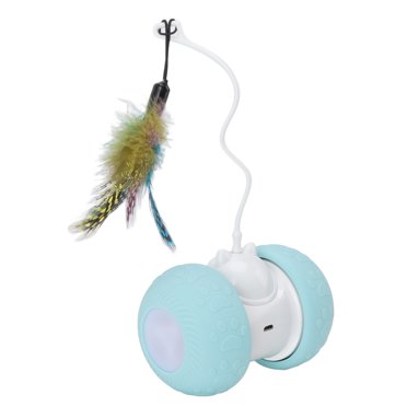 Automatic Kitten Toys,Interactive Cat Toys Electric Smart Cat Toy Cat Exercise Wheel Toys Highly Versatile