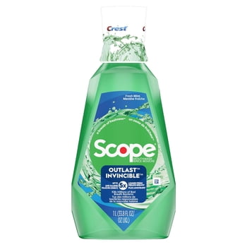 Crest Scope Outlast Rince-Bouche/rinçage Buccal 1 Litre