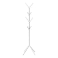 thumbnail image 1 of Monarch Specialties Coat Rack, Hall Tree, Free Standing, 8 Hooks, Entryway, 70"h, Bedroom, Metal, White, Contemporary, Modern, 1 of 4