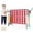 Blue, variant on Costway Jumbo 4-to-Score 4 in A Row Giant Game Set withStickers for Kids Adults Family Fun