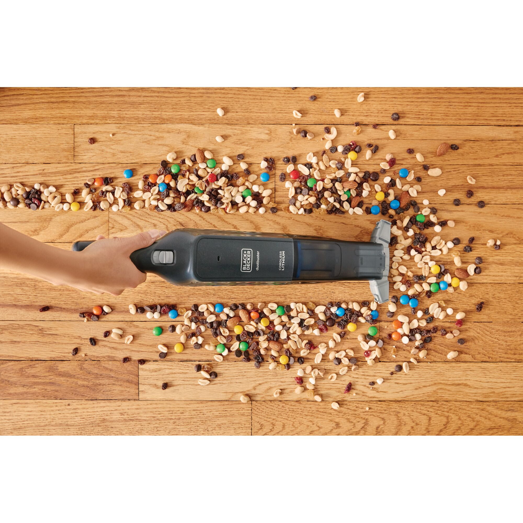 BLACK+DECKER dustbuster® AdvancedClean™ 12 V MAX* Slim Aspirateur à Main Sans Fil, HLVC320J01