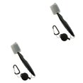 thumbnail image 1 of Ruiboury Golf Club Brush Portable Handheld Replacement Double-sided Ball Shoe Brushes Grey with Lid 2Set, 1 of 6