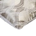 thumbnail image 2 of Cushion Cover, Cushion Cover, Decorative Pillow Covers 22x22 inch (55x55 cm) Grey, Silk Throw Pillow Covers, Handmade Pillow Covers, Contemporary Style, Abstract Pattern - Grey Trance, 2 of 2