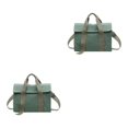thumbnail image 2 of Youkk Canvas Functional And Practical Handbag For Women Classic And Timeless Style Gift Handbags For Women green 2Set, 2 of 6