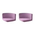 thumbnail image 2 of kurtrusly Trilateral Chair Covers Wide Application And Strong Elastic Chair Protection Made Easy Polyester Cover Chairs Decoration Light purple 2Set, 2 of 6