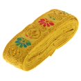 thumbnail image 2 of yuksok Ruban Jacquard 7M Ruban à Coudre Ruban Crochet Applique Ruban Coloré Jacquard Jaune, 2 of 8