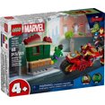 thumbnail image 3 of LEGO Super Heroes Marvel Iron Man avec une moto et Hulk 76287 Ensemble de construction (68 pièces), 3 of 7