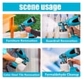 thumbnail image 3 of 800ML Portable Electric Spray Gun Cordless Paint Sprayer Household Electric Paint Sprayer Compatible For 18V Battery ,Easy to Use, 3 of 6