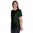 thumbnail image 4 of Inkmeso Womens Basic Crewneck Tshirt Short Sleeve Regular Fit Long Tee Workout Top, 4 of 8