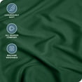 thumbnail image 2 of Bare Home Drap-Housse - Premium 1800 Collection - Poche Profonde - Ultra Doux, Résistant aux Plis - Lit Simple, Vert Forêt, 2 of 7