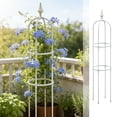 thumbnail image 1 of 115cm Climbing Vines Flower Trellises Fiberglass Plants Climbing Bracket Outdoor Courtyard Balcony Climbing Flower Rack Can Be Assembled With Increased Height, 1 of 7
