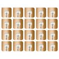 thumbnail image 1 of Crochets Adhésifs pour Cuisine - 20 Packs Crochets en Acier Inoxydable Réutilisables Utilitaires, 1 of 6
