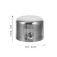thumbnail image 2 of 2Pcs Curtain Rod Finials Curtain Pole Finials Curtain Rod Ends Curtain Pole Plugs, 2 of 8