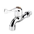 thumbnail image 4 of Robinet d'Eau - Robinet d'Eau ABS Lave-Linge Lavabo Robinet d'Eau Froide avec Bec Simple et Poignée (Taille: 1 Poignée de Queue), 4 of 8