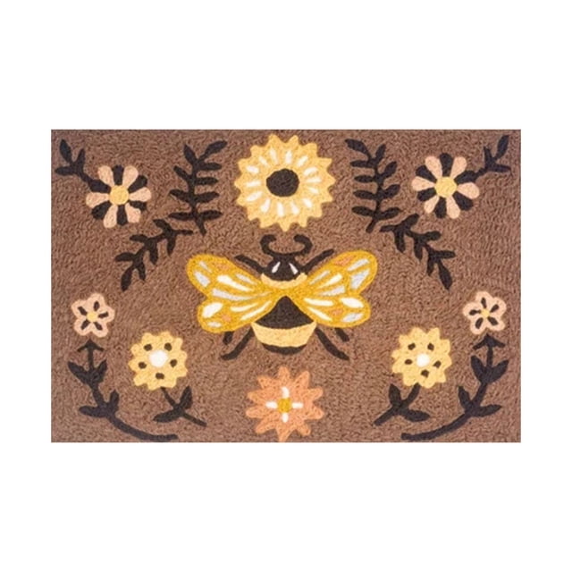 Coir Door Mat Doormats Waterproof Floor Mats Spring Summer Door Mat Door Rugs for Outdoor Entrance Funny Welcome Mats Outdoor Mats for Entrance High Traffic Areas Entry, 16x24 Inch
